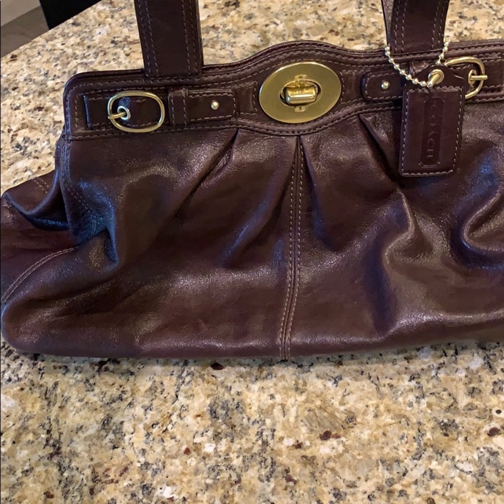 Lightly used coach bag